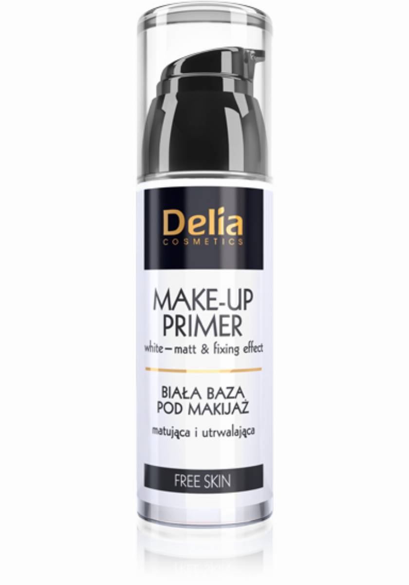 Znalezione obrazy dla zapytania Delia, Bio Base, Baza pod makijaż wygładzająca i przedłużająca trwałość makijażu