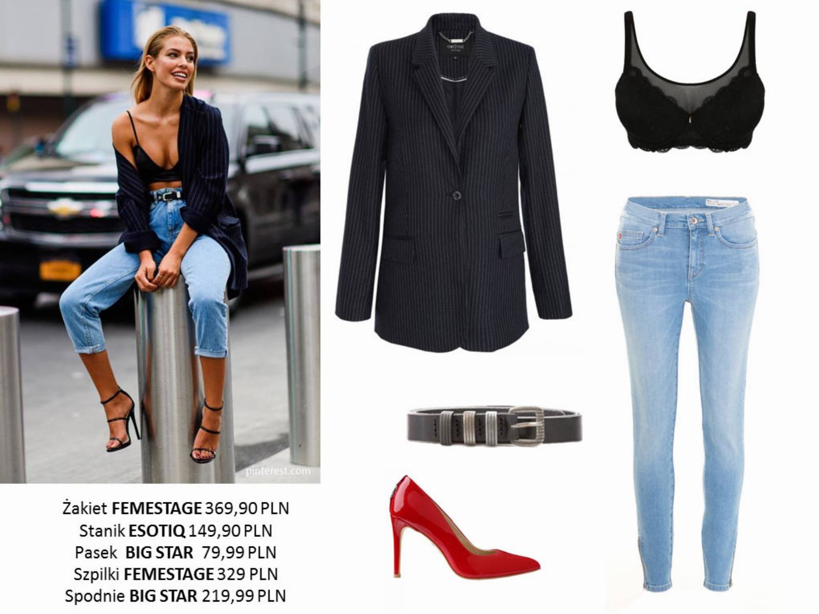 Modne stylizacje z jeansami