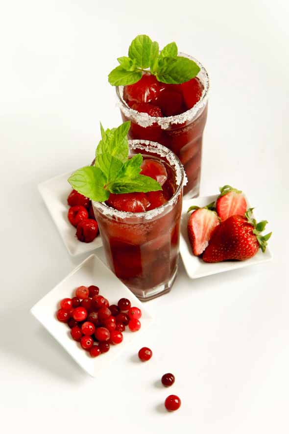 Czerwona_ice_tea Czerwona ice tea przepisy na letnie drinki