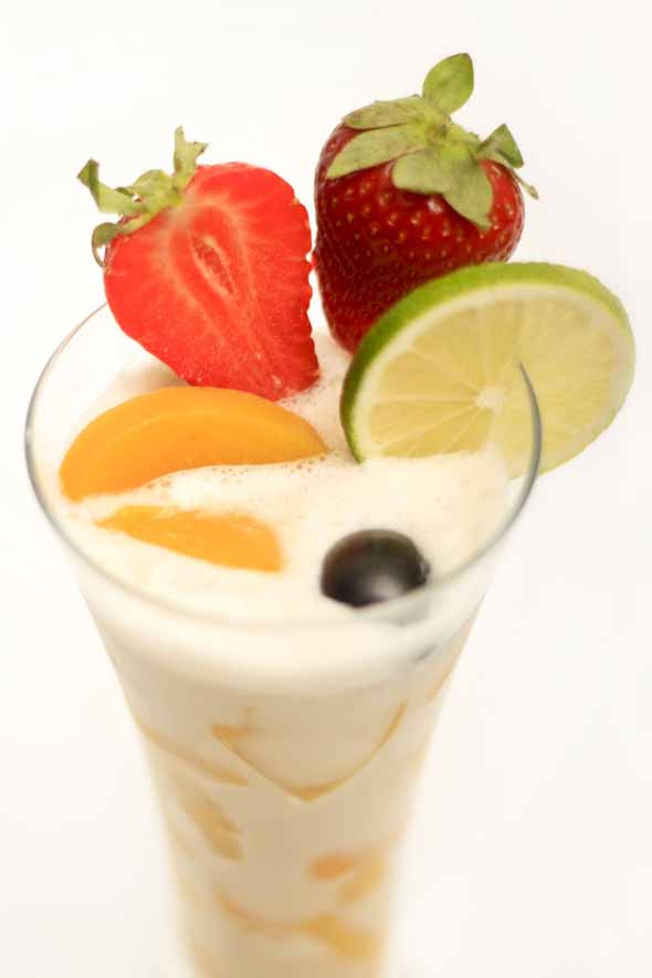 Granita_brzoskwiniowa przepisy na letnie drinki