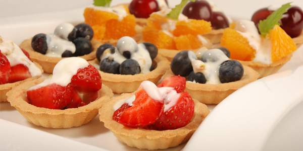 Babeczki z owocami i jogurtem Babeczki z owocami i jogurtem