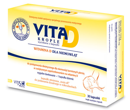 VitaD dla noworodka, Vitamina D niemowlę 