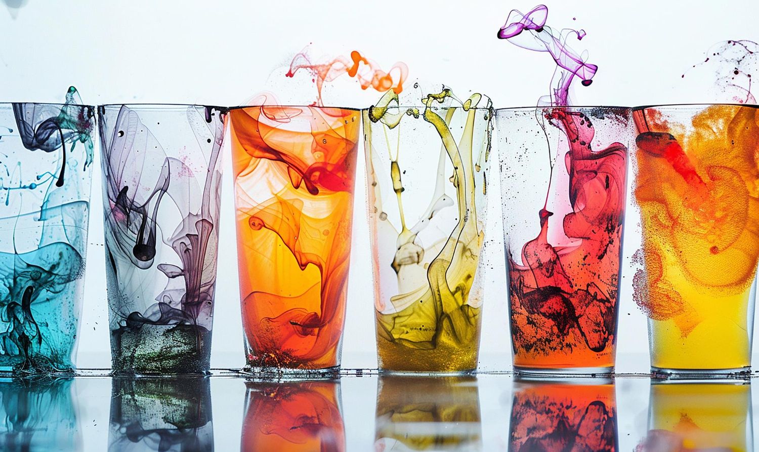 kolorowe drinki
