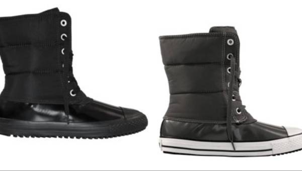 Na zimowe chłody – puchowe buty od Converse