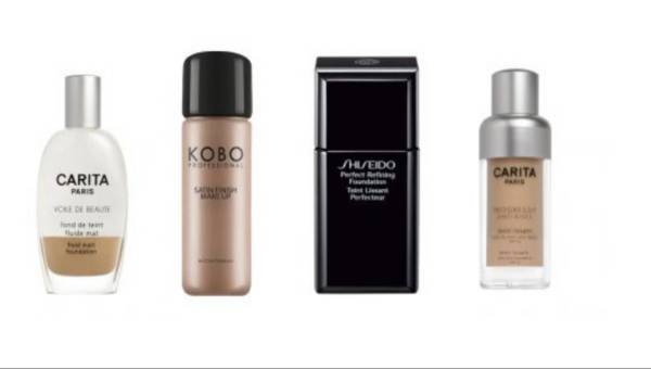 Podkłady – propozycje marek Carita, Shiseido i Kobo