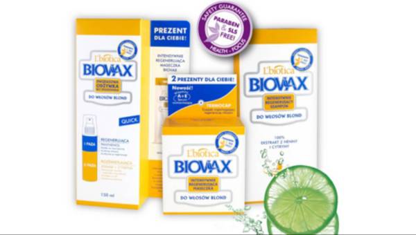 Seria regenerująca Biovax do włosów blond i rozjaśnianych (także dla alergiczek)