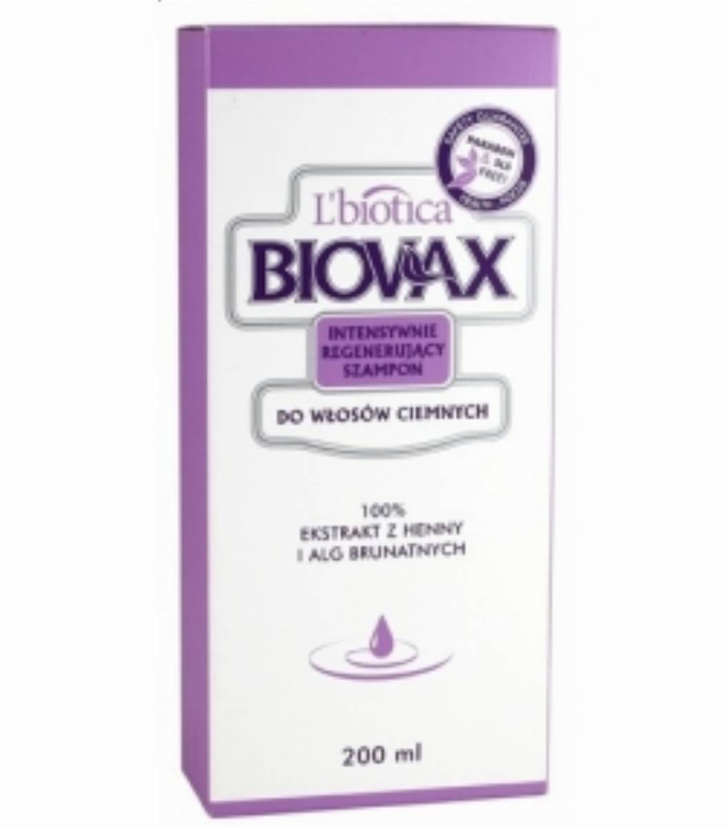 biovax szampon do włosów ciemnych