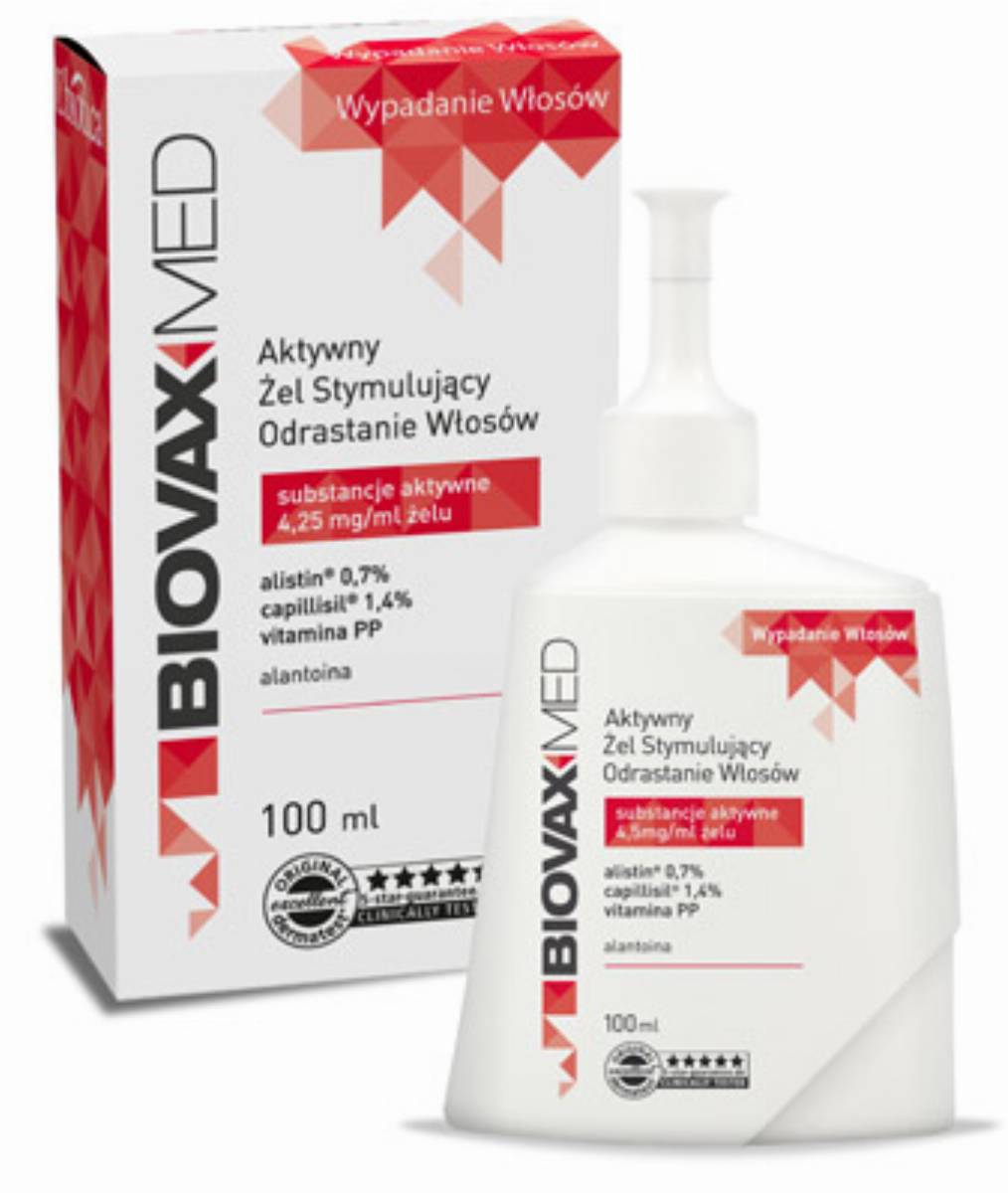 wypadanie_zel biovax aktywny żel stymulujący odrastanie włosów