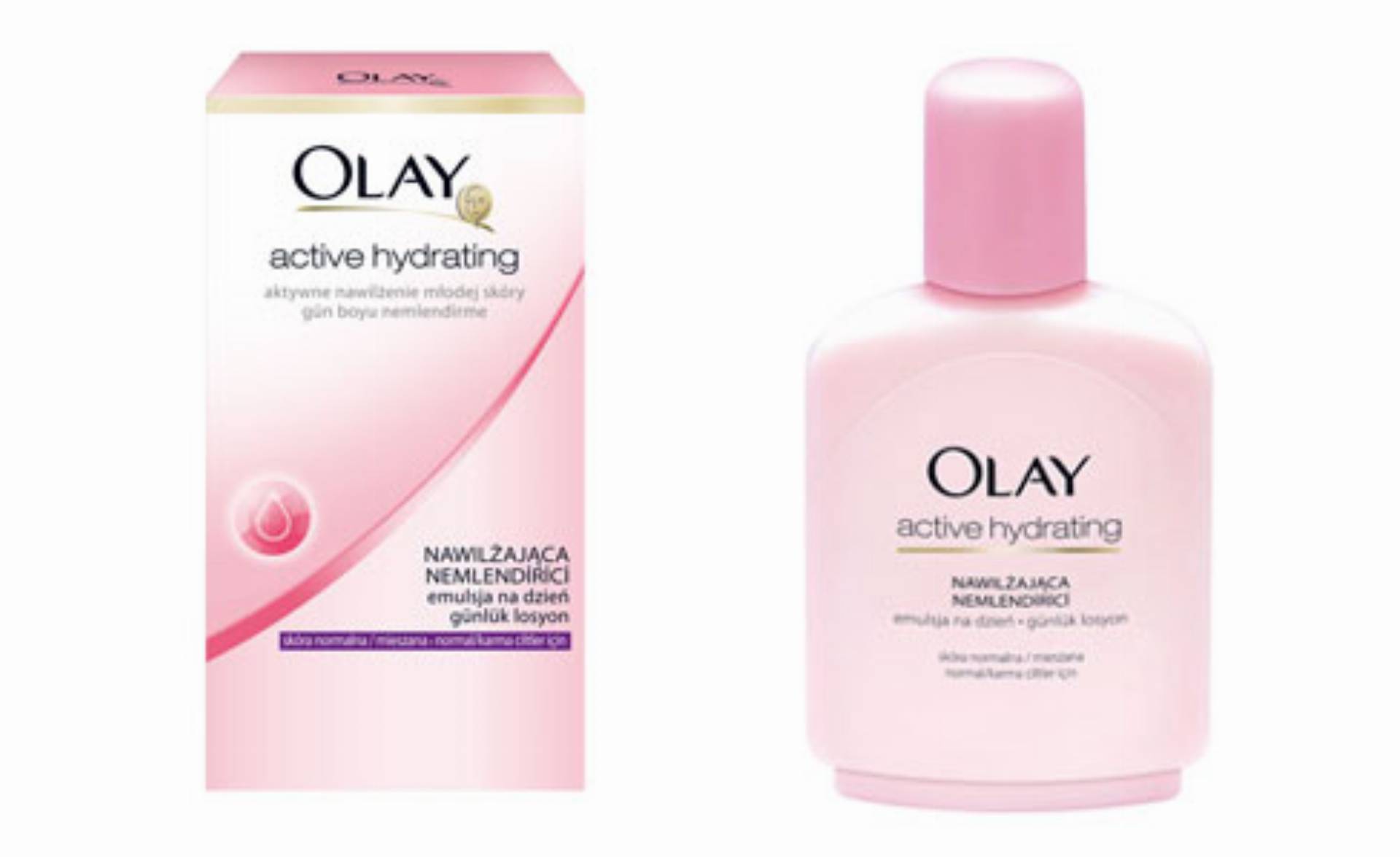OLAY Active Hydrating Emulsja aktywnie nawilzajaca OLAY Active Hydrating Emulsja aktywnie nawilzajaca