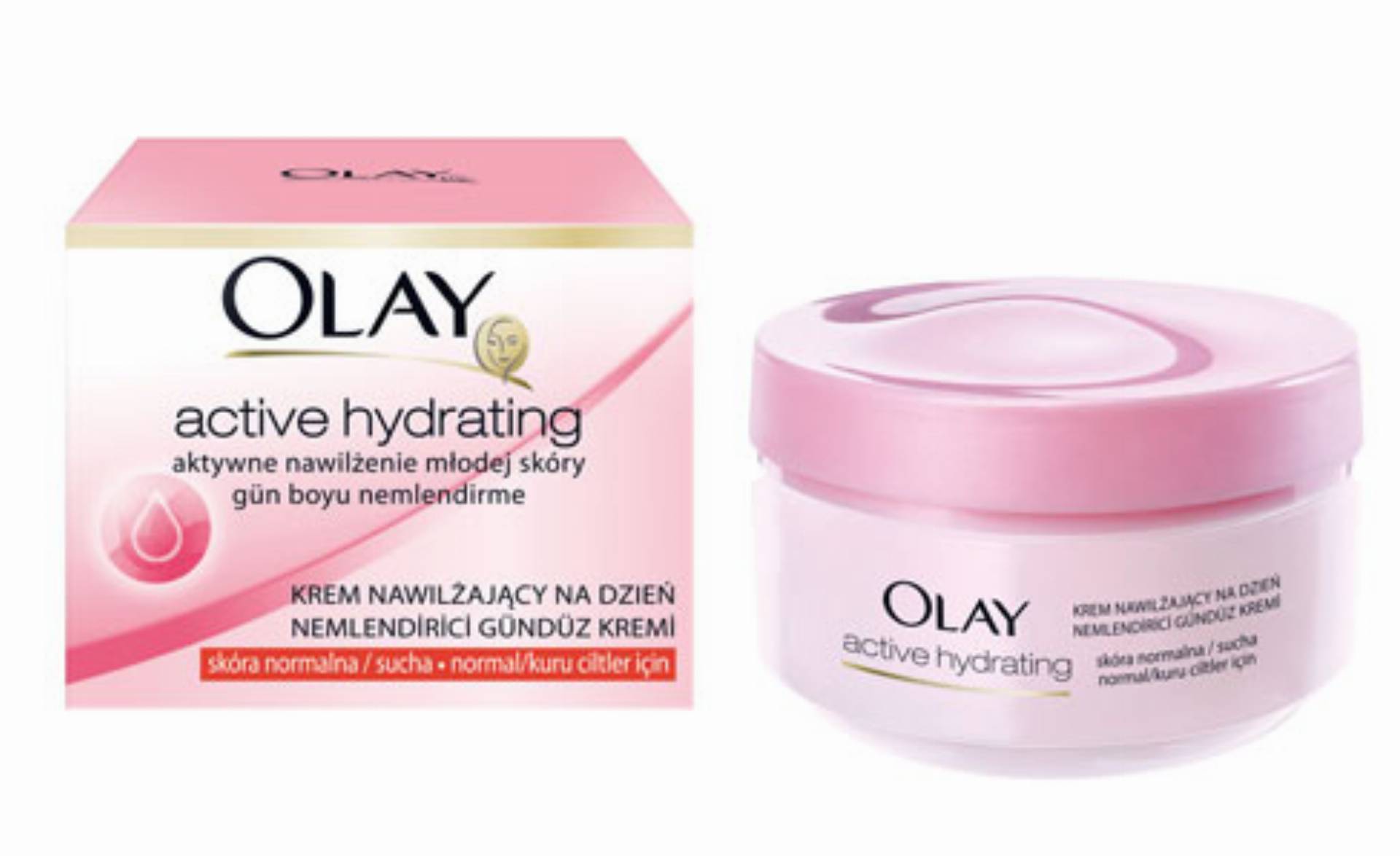OLAY Active Hydrating Krem na dzien dla cery normalnej i suchej OLAY Active Hydrating Krem na dzien dla cery normalnej i suchej