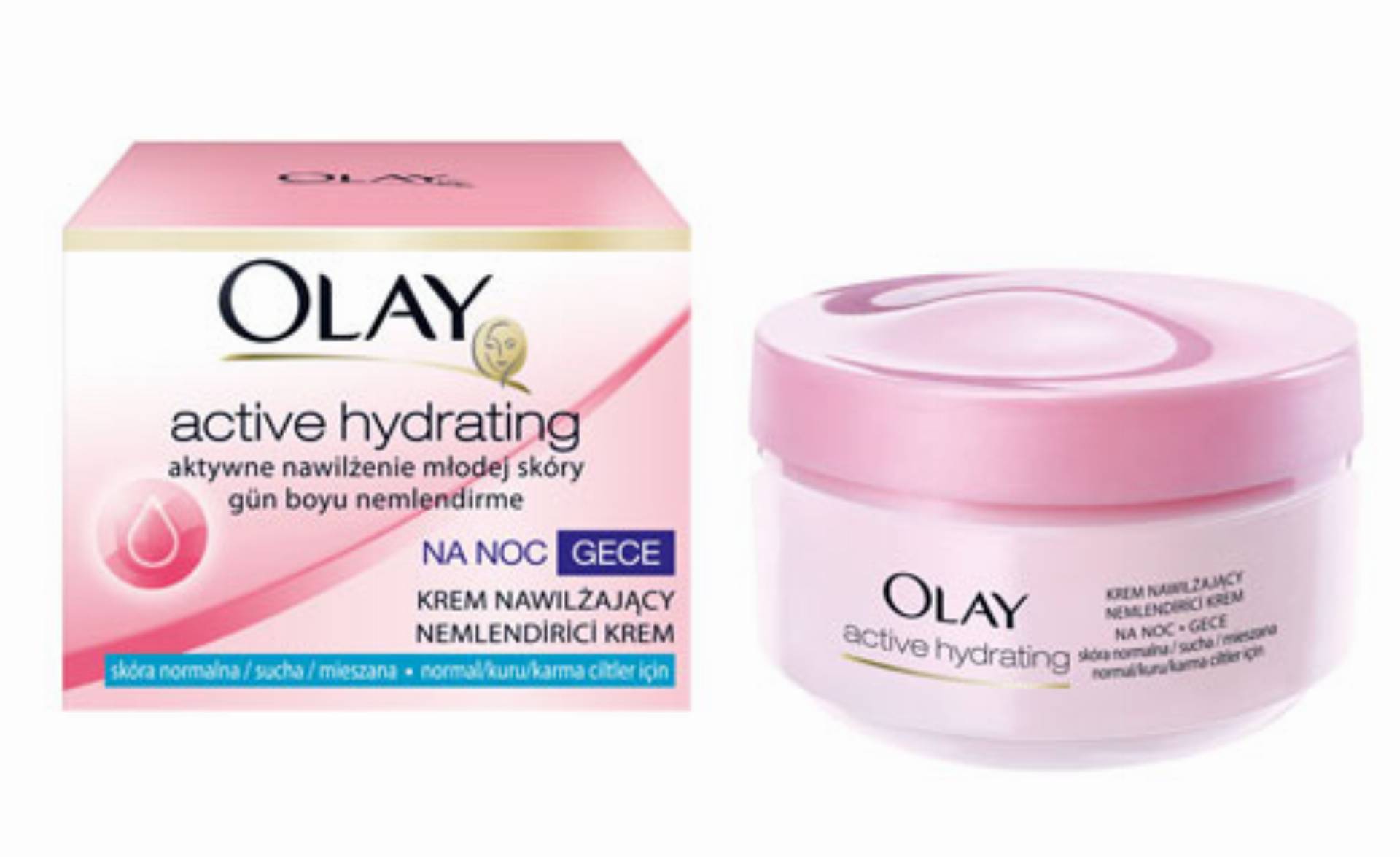 OLAY Active Hydrating Krem na noc OLAY Active Hydrating Krem na noc