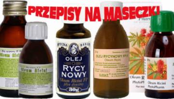 Olej rycynowy na włosy – przepisy, część 2