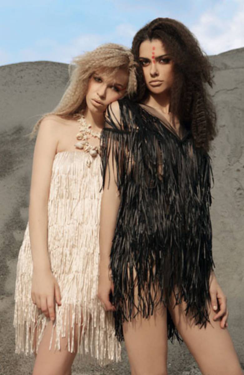 Natalia Jaroszewska - sukienki z fredzli Natalia Jaroszewska - sukienki z fredzli