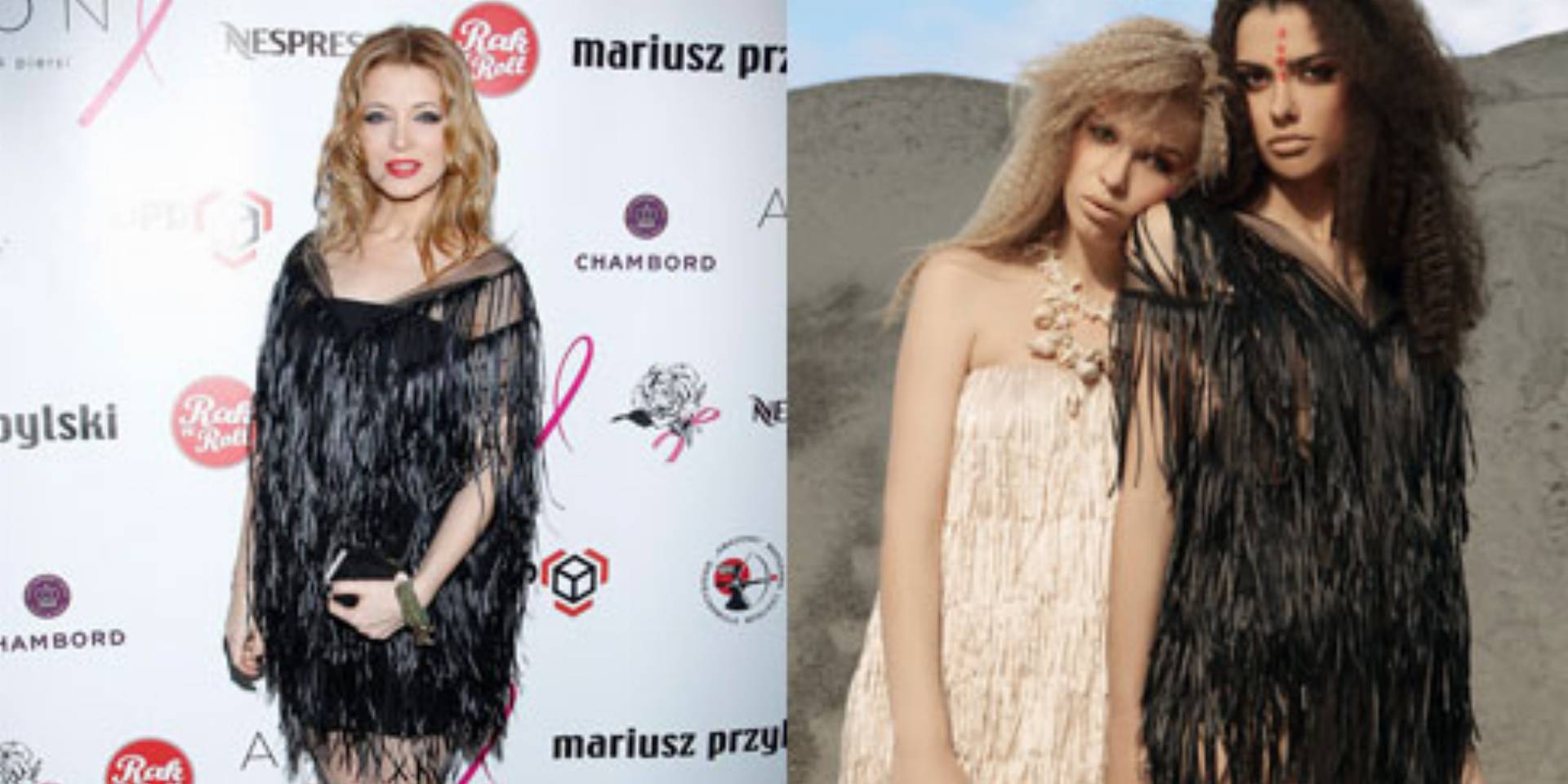 Natalia Jaroszewska wiosna-lato 2012 - sukienki z fredzli Natalia Jaroszewska wiosna-lato 2012 - sukienki z fredzli