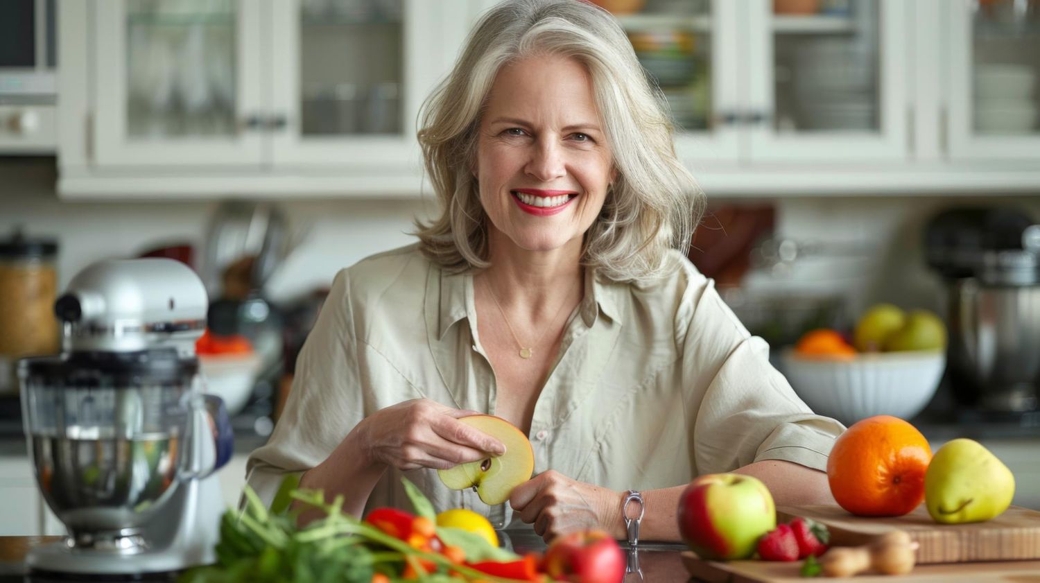 kobieta w średnim wieku dieta