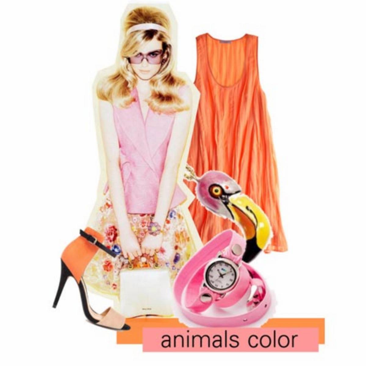 Bizuteria Cocktail'me - animals color