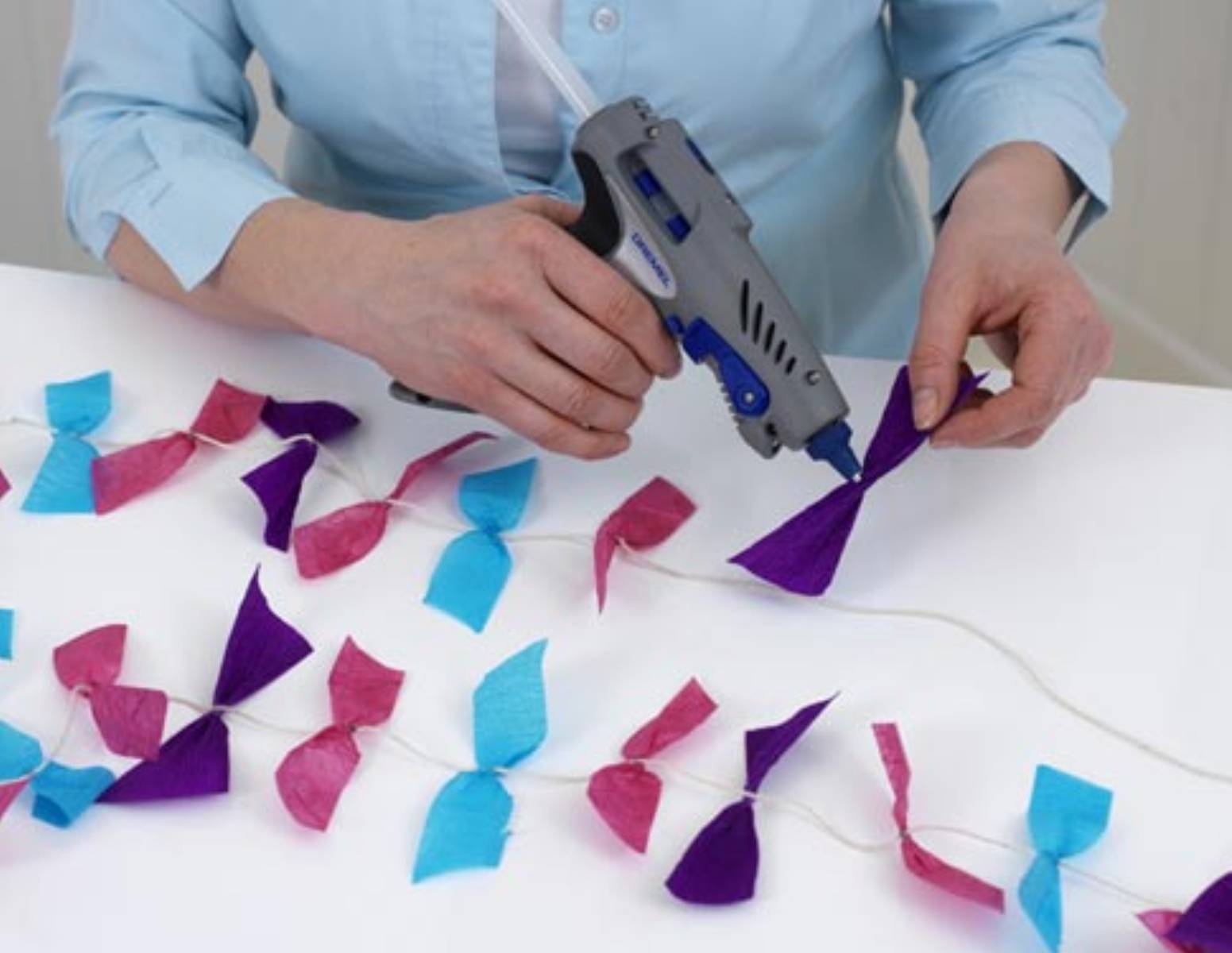 Krok piaty - ogon i raczka do sterowania latawcem Krok piaty - ogon i raczka do sterowania latawcem