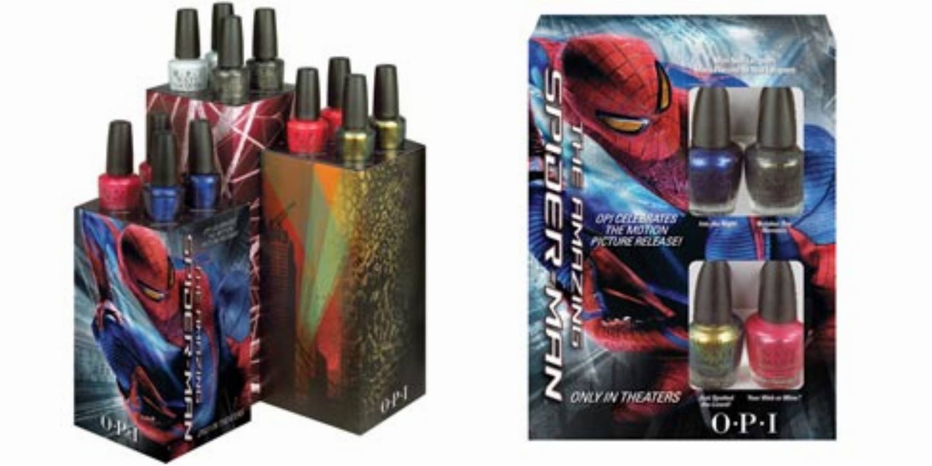 Limitowana kolekcja lakierow OPI Spider Man Limitowana kolekcja lakierow OPI Spider Man