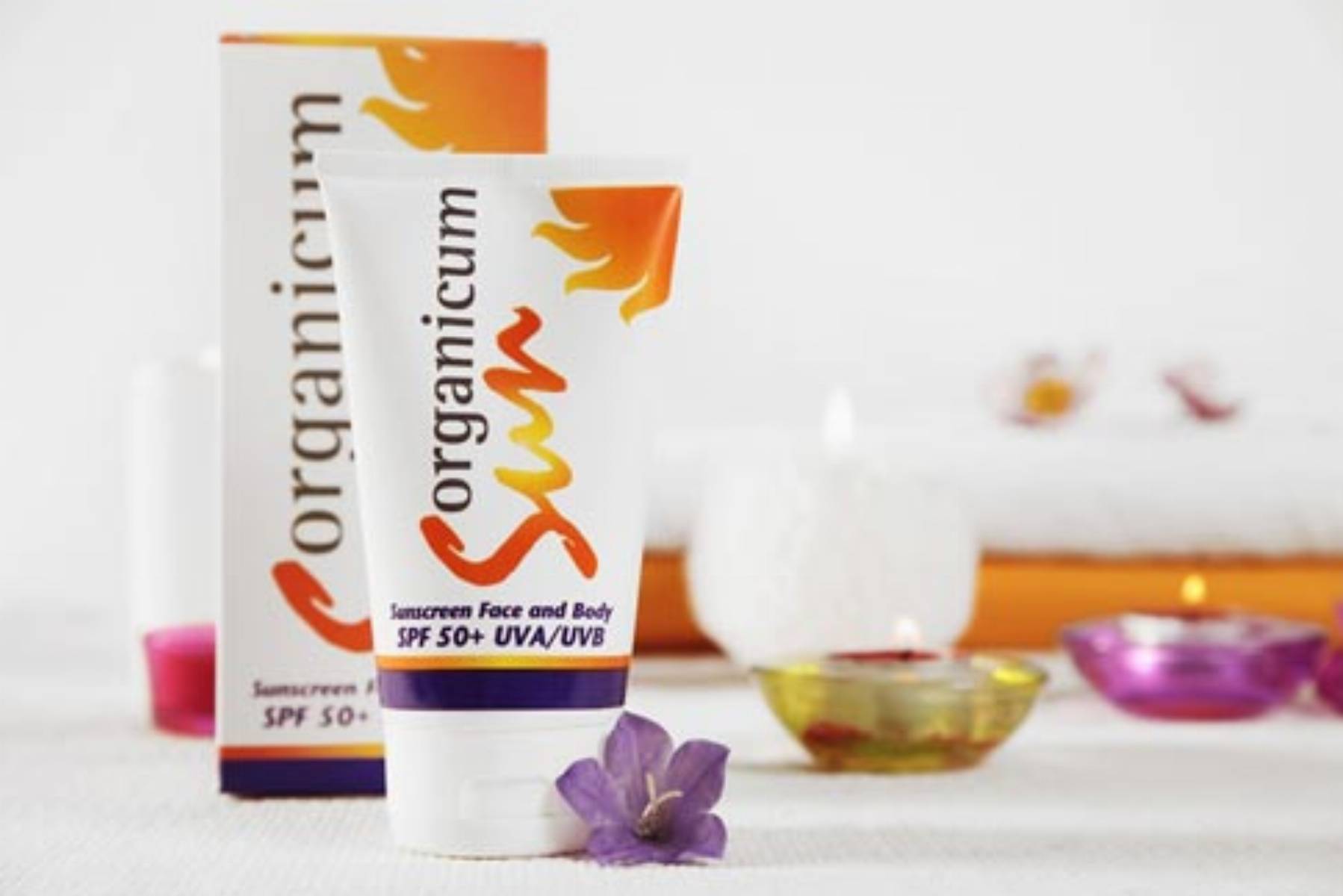 Organicum Sun - mleczko do twarzy i ciala z SPF 50 Organicum Sun - mleczko do twarzy i ciala z SPF 50