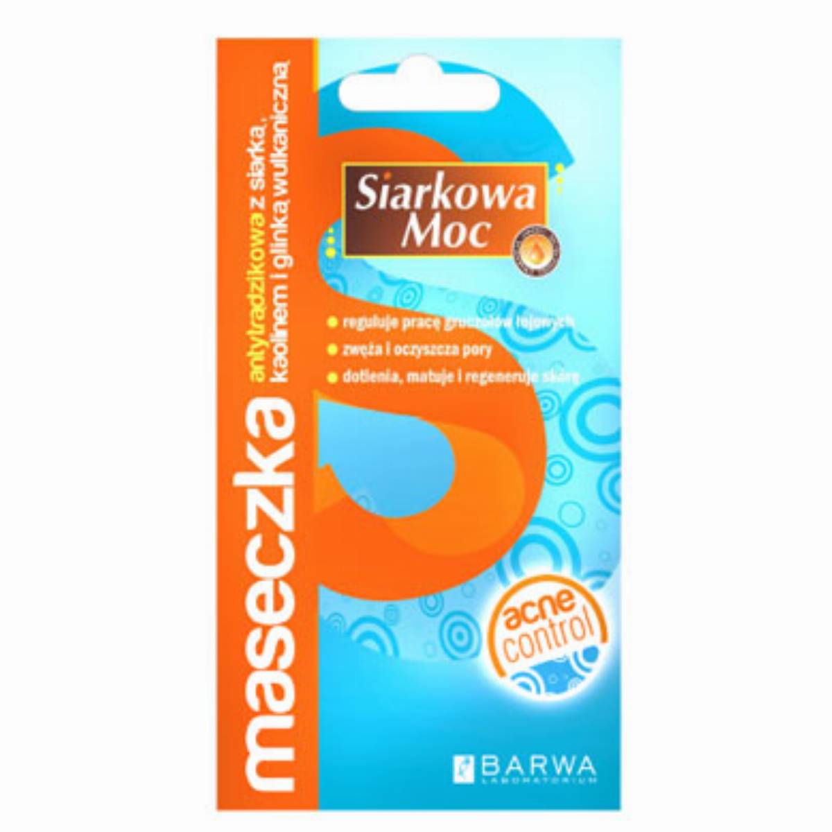 SIARKOWA MOC - Maseczka antytrądzikowa