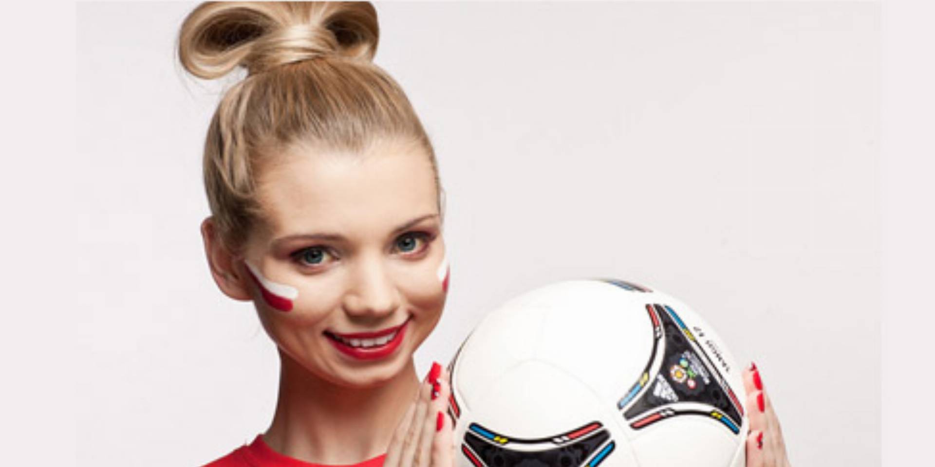  makijaż kibica euro 2012, jak zrobić makijaż kibica