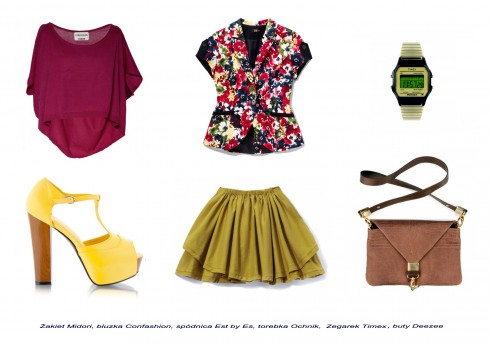 sportowa elegancja midori, moda 2012, moda casualowa