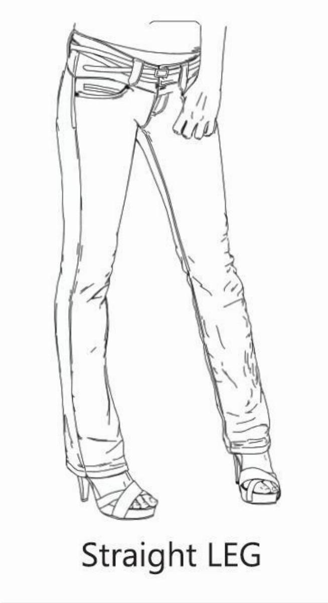 straight LEG straight LEG