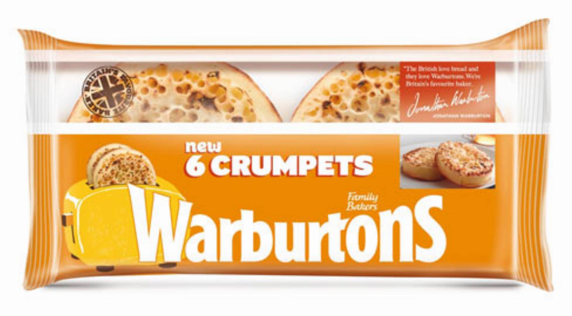 Crumpety Warburtons Crumpety Warburtons