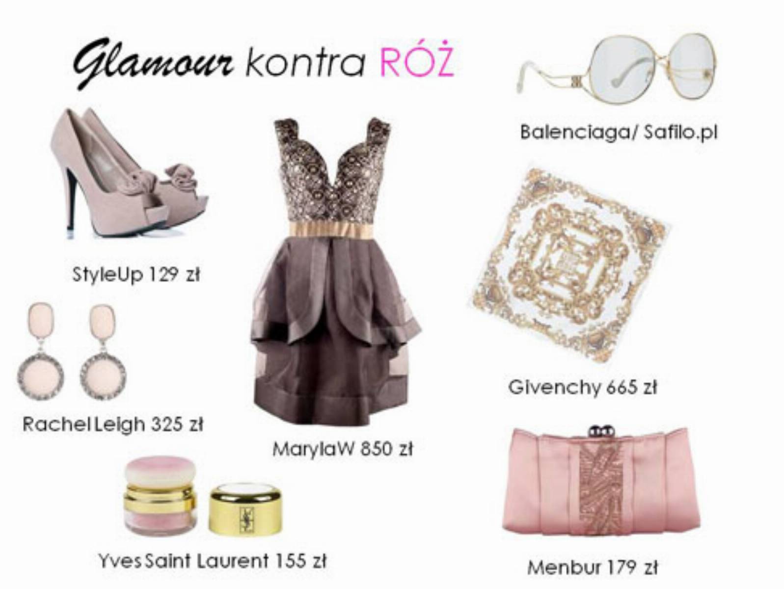 Glamour kontra RÓŻ Glamour kontra RÓŻ