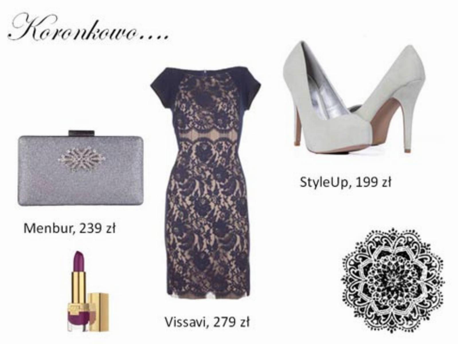 Stylizacje z motywem koronki Stylizacje z motywem koronki