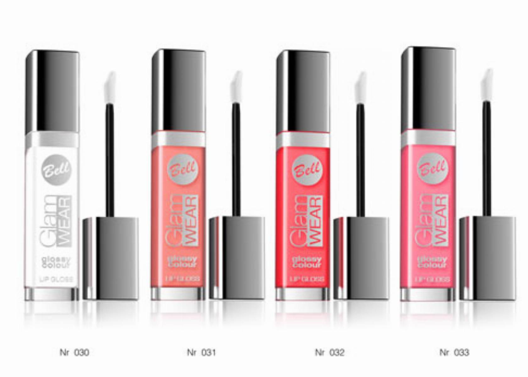 Bell Błyszczyki Glam Wear Glossy Colour Bell Błyszczyki Glam Wear Glossy Colour