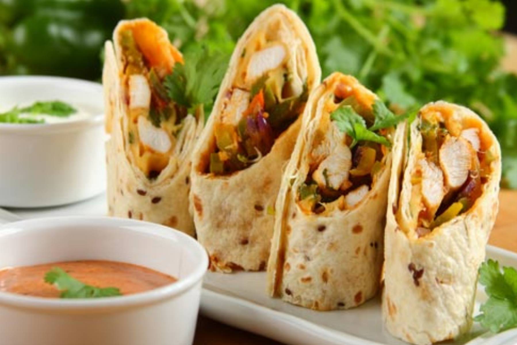 Gyros z kurczakiem Gyros z kurczakiem