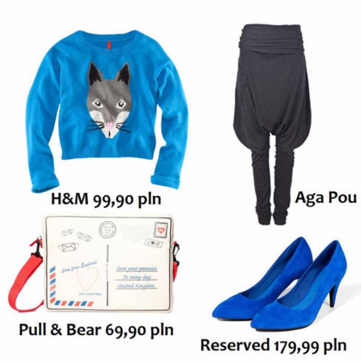 Swetry z nadrukami - stylizacje Swetry z nadrukami - stylizacje