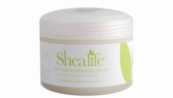 100% Masło Shea z Olejkiem z Drzewa Herbacianego – intensywny balsam do twarzy i ciała, dla wszystkich rodzajów skóry.