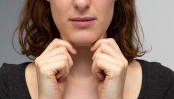 podwójny podbródek