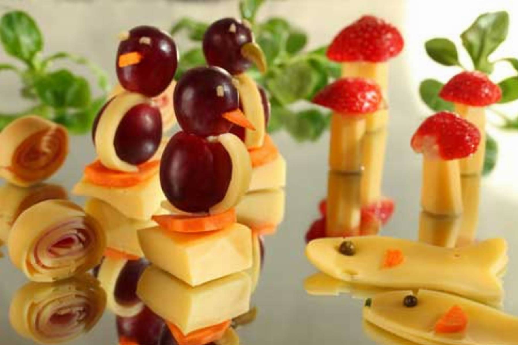 Koreczki z sera fot. MSM Mońki