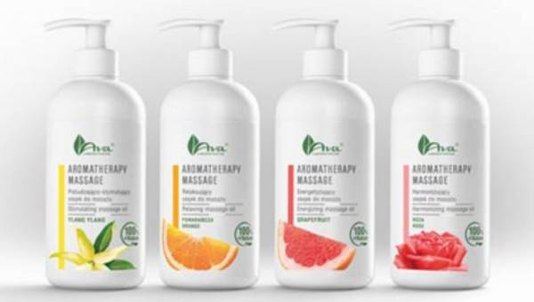 Olejki do masażu aromaterapeutycznego AVA – 100% natury pomaga odzyskać zdrowy wygląd skóry i zachować dobry nastrój
