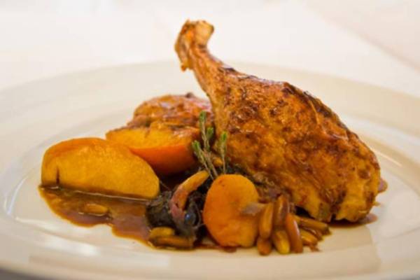 Pieczona kaczka po katalońsku