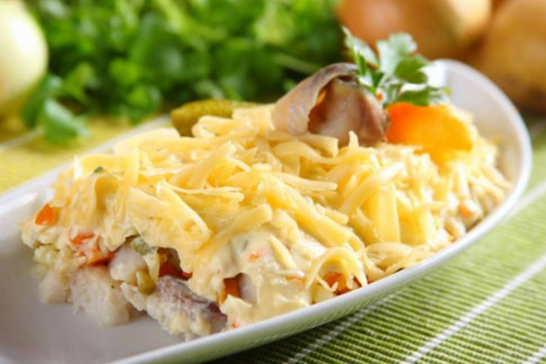 Śledzie pod pierzyną