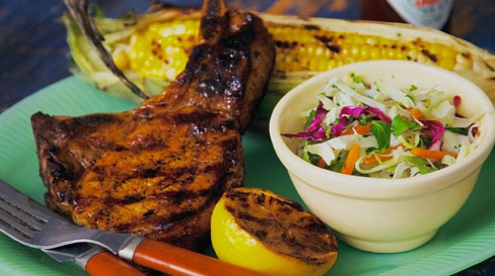 Cytrusowe kotlety wieprzowe