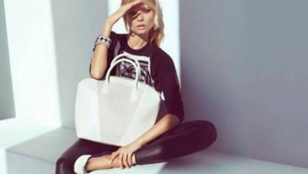 Magda Frąckowiak w najnowszym lookbooku H&M wiosna 2013