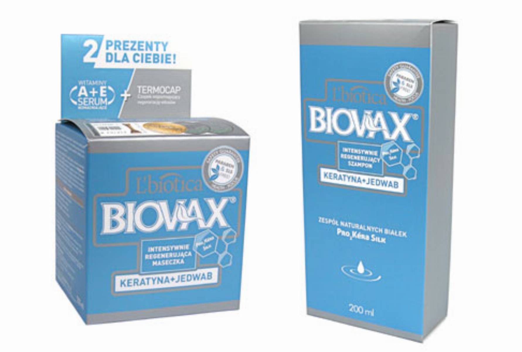 Biovax kreatyna+jedwab