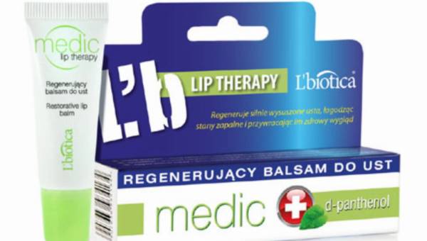 L’biotica MEDIC – Regenerujący Balsam do Ust z mentholem