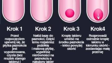 jak malować paznokcie tutorial