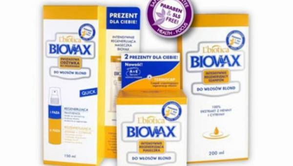 BIOVAX do włosów blond: intensywne piękno, naturalny blask