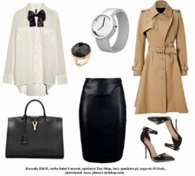 Biala koszula - elegancko