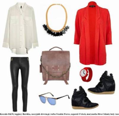 Biala koszula - miejsko