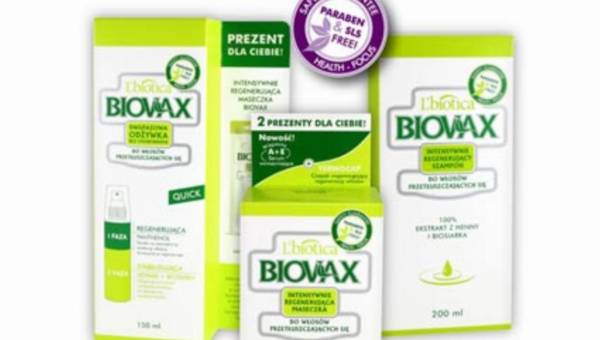 BIOVAX do włosów przetłuszczających się: trwały efekt, lekkość i puszystość