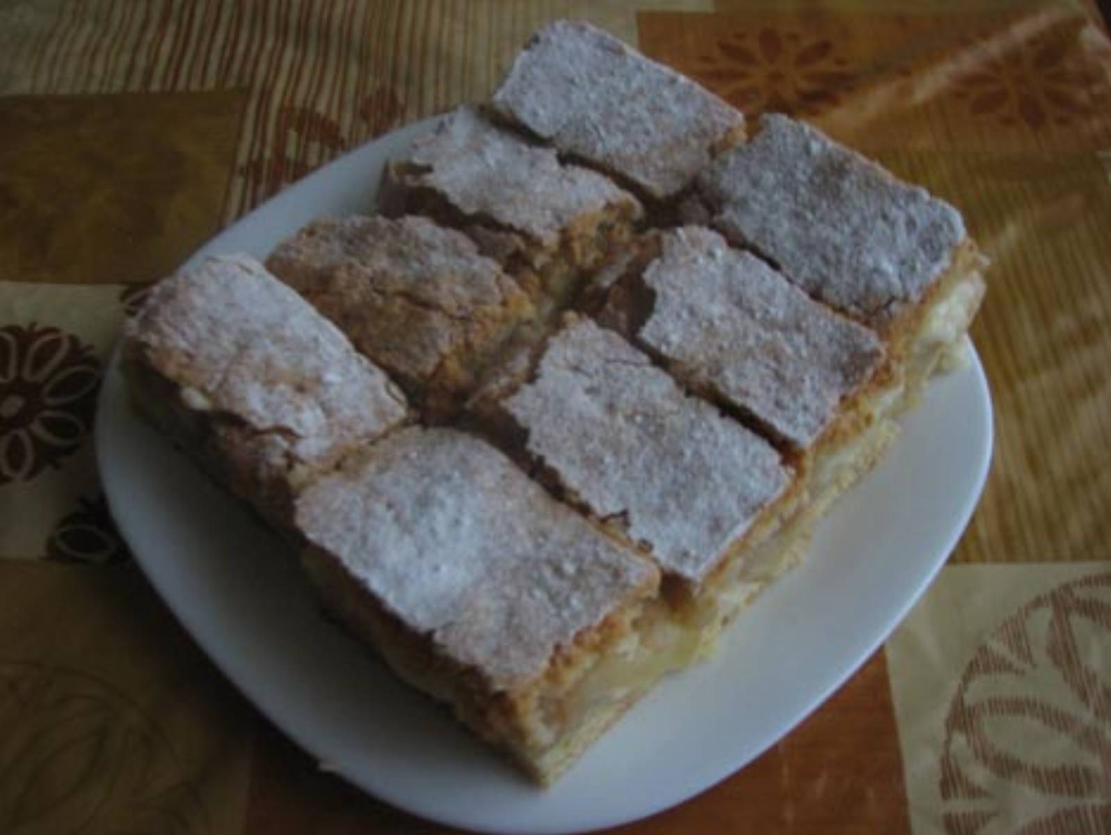 Ciasto jablkowo-budyniowe