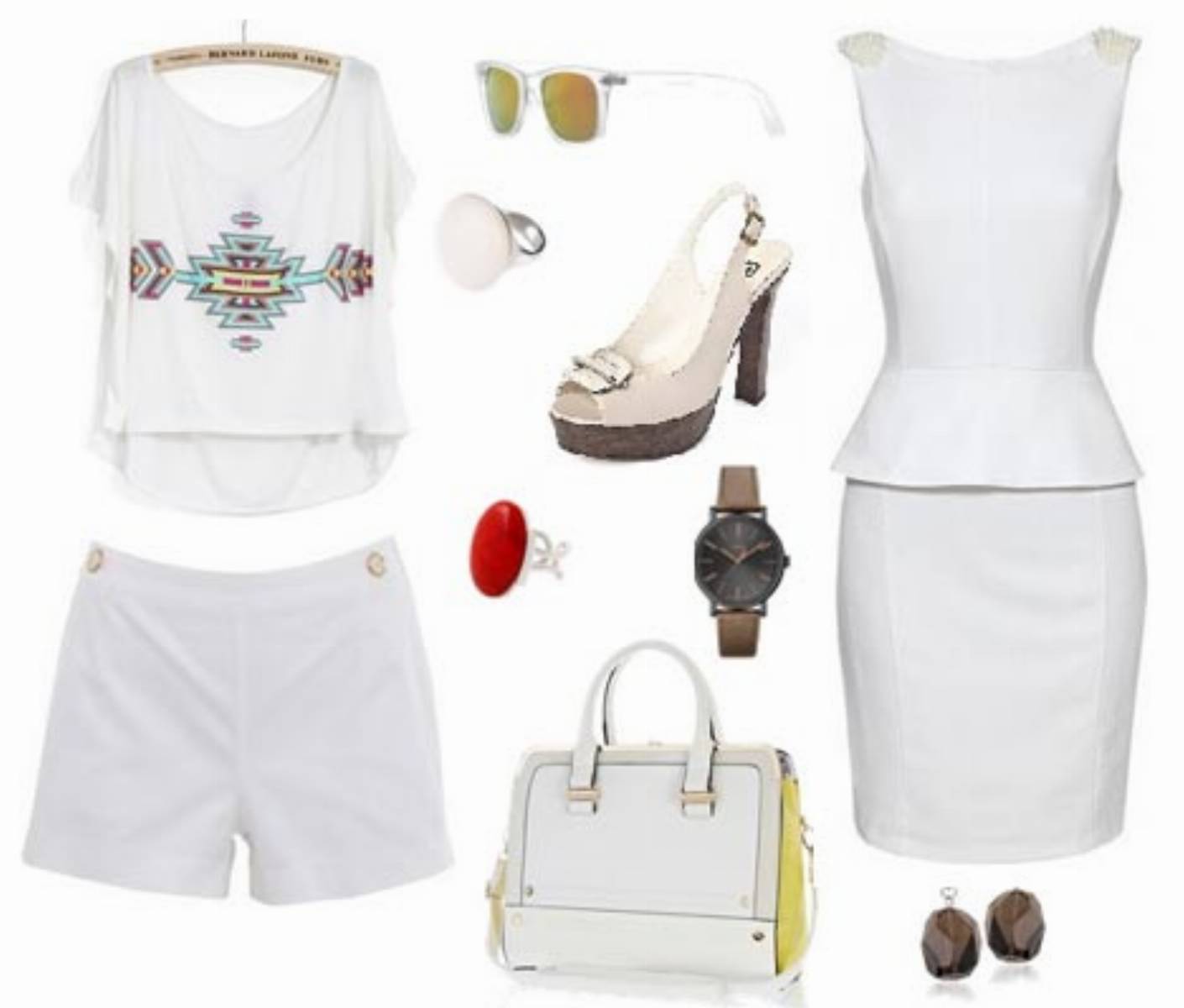 Stylizacje Nessi - biel